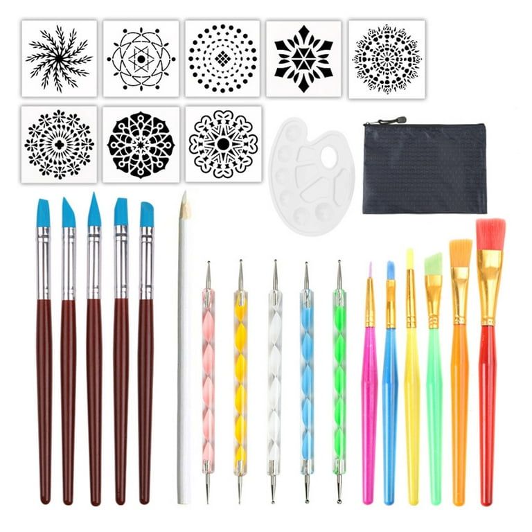 27Pcs Dot Painting Tools Kit Painting Tools Kit Dot Art Tool Set