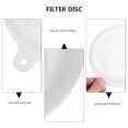 thumbnail image 5 of Food Filter Mesh Funnel Filter Mesh Oil Liquor Boiled Water Filter Screen Kitchen Funnel for Wine Soy Milk (100 Mesh), 5 of 5