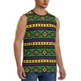 thumbnail image 2 of Disketp Carnival Mardi Gras Sleeveless Tshirts For Men, Muscle Shirts For Men Dry Fit Tank Top-X-Large, 2 of 8