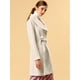 thumbnail image 2 of Abrigo largo de Invierno Allegra K Beige XS para Mujer, 2 of 7