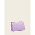 thumbnail image 6 of REMANLAND Women's Crossbody Chain Strap Small Flap Mini Quilted Satin Messenger Shoulder Bag, Purple, 6 of 7