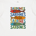 thumbnail image 4 of Inktastic Colorful Sardines Art Boys or Girls Baby T-Shirt, 4 of 5