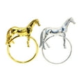 thumbnail image 4 of Sophisticated Standing Horse Figurine Napkin Rings for Elegant Dining Experience with Equestrians Theme 6pcs Included, 4 of 8