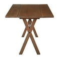thumbnail image 3 of OSP Home Furnishings McKayla Flip Top Table in Distressed Brown Finish, 3 of 8