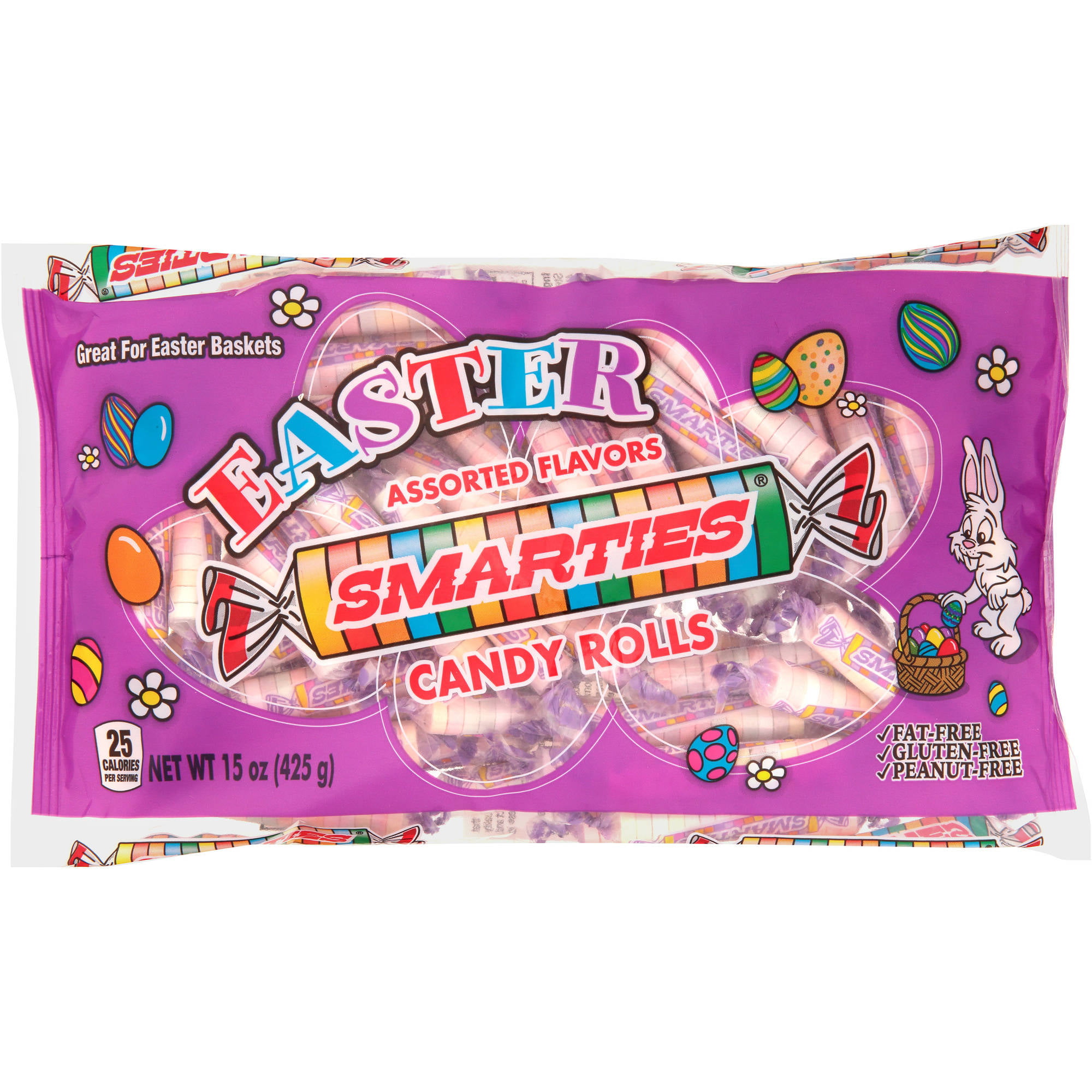 Smarties Original Easter Candy Rolls, 15 Oz