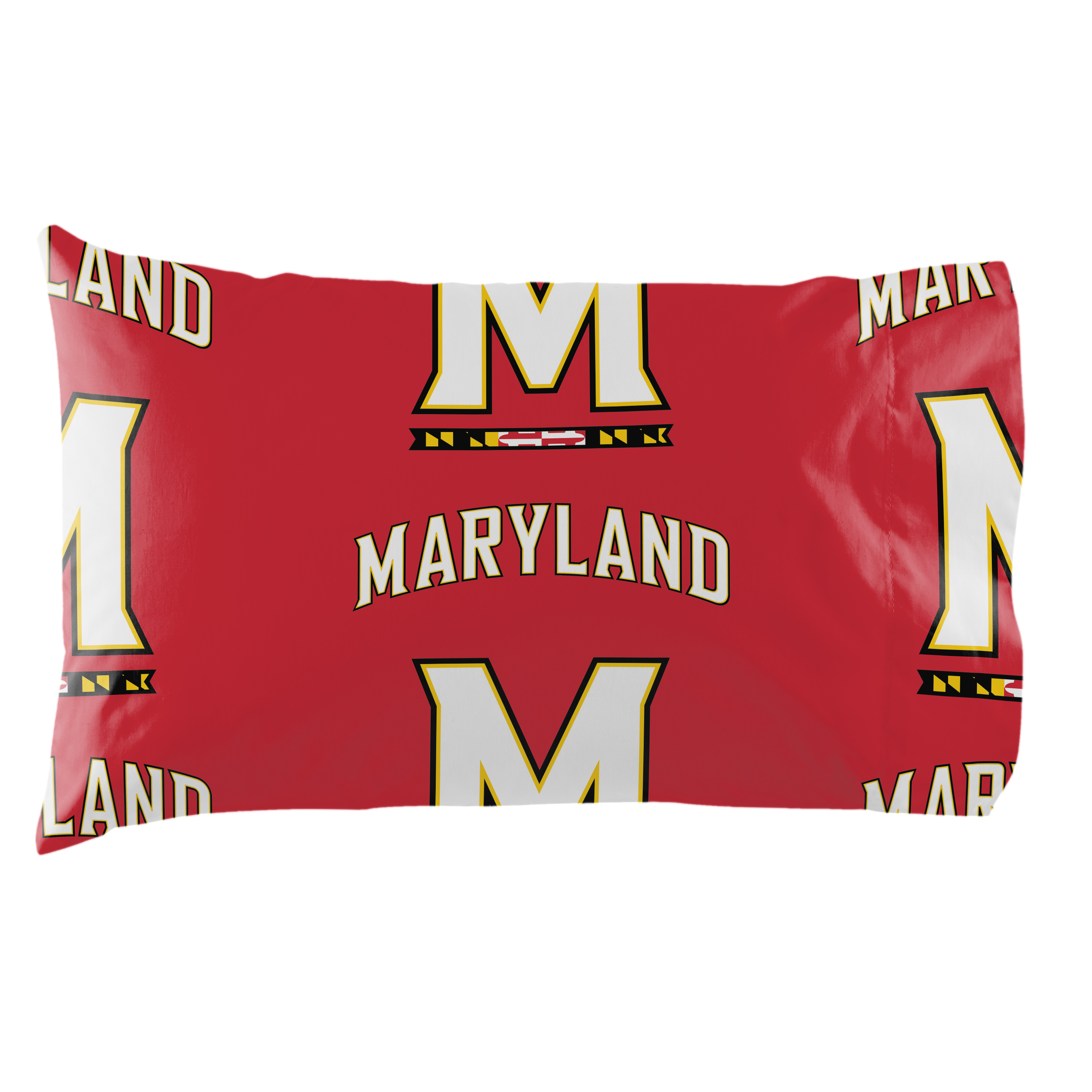 NCAA Maryland Terrapins Bed in Bag Set, Queen Size, Team Colors, 100% Polyester, 5 Piece Set