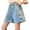 01_bleu, variante sur GPOECD Shorts en Denim à Taille Haute Déchirés pour Filles, Jambe Droite, Été, Décontractés, Coupe Ample, Pantalon en Jean à la Mode 01_Blue,140