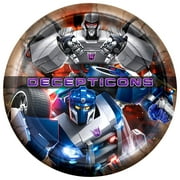 Transformers Party Supplies 24 Count - 7in Decepticons Dessert Plates