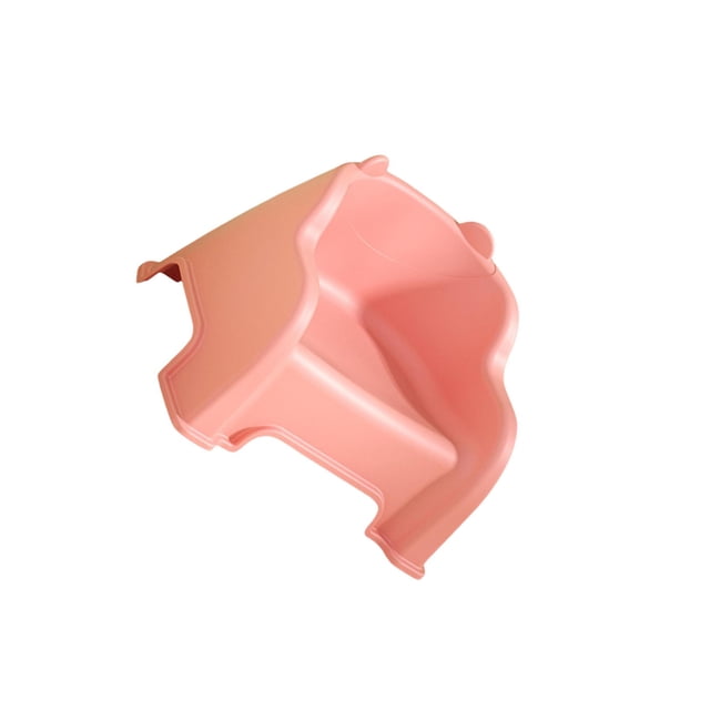 serony Small Stool Foot Rest Sturdy Under Support Back with Footrest Desk Footstool Pink 33x25.5x23.8cm