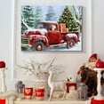 thumbnail image 4 of Denozer Large Christmas Wall Art - Santa Wall Art, Christmas Canvas, Winter Wall Art, Christmas Pictures, Christmas Poster - 18x12 inches, 4 of 8