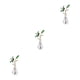 thumbnail image 2 of Billuyoard Figurilla Flor Cristal Ramos Transparentes Inicio Type4 NO4, 2 of 6