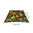 thumbnail image 4 of Cheapark 72.8 x 72.8 Inch Sun Shade Tent Camping Tarp Cover large waterproof shade tarp for camping backyard outdoor activity sun and rain shelter portable landscape cover Gift, 4 of 6