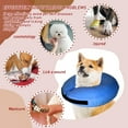 thumbnail image 3 of Xekoro Inflatable Dog Cone Collar after Surgery-Soft Adjustable Recovery Cone Collar for Dogs,Dog Donut Collar for Large Medium Small Dogs and Cats (with no Air Pump), 3 of 7