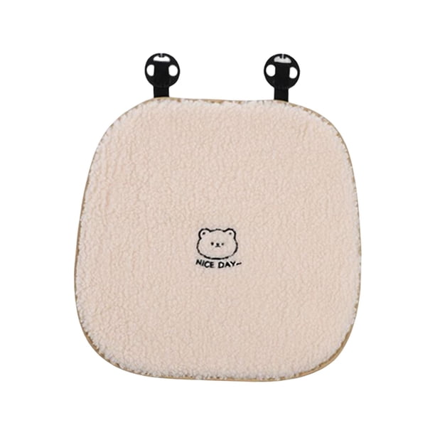 Accesorios universales para cojines de asiento de automóvil, protección amigable con la piel Durable antideslizante Cómodo lindo protector de Asiento delantero del oso Salvador Cojín del asiento