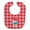 Ice Pop Popcicle Face Gingham, variant on Ice Pop Popsicle Face Gingham Baby Bib