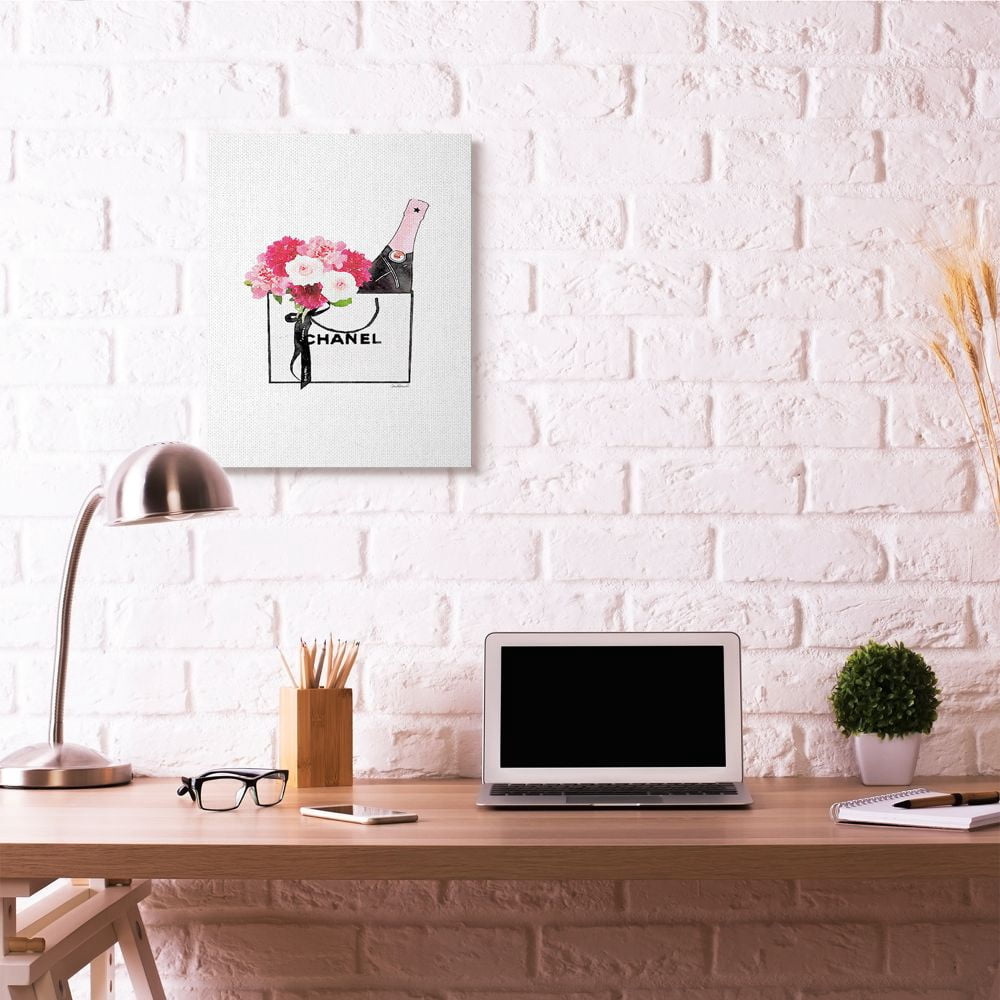 Stupell Home Décor Floral Framed Canvas Art Print, 1.50" x 24"