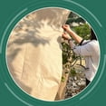 thumbnail image 6 of Large Tree Protection Cover Non Woven Plant Frost Shield for Winter Cold Weather Gardening - Breathable Insulation Easy Installation(Beige), 6 of 6