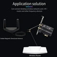 thumbnail image 6 of Antenna Cable Dual Band 2.4G5GHz for PCI-E Desktop WiFi Adapter RP SMA External Rotating Magnet Antenna for AX210 Router, 6 of 7