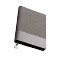 thumbnail image 1 of Cuaderno de moda Notas de papel engrosado Bloc de notas portátil con marcapáginas Caja de regalo Set Tomar notas Diario Estudiante de escuela Cuadernos de escritura y cuadernos de bocetos Gris A5, 1 of 6