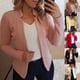 thumbnail image 1 of Farfi Traje de chaqueta Tallas de tamaño Match All-Match Polyester Business Chaqueta Traje para Oficina Negro Farfi Chaqueta, 1 of 2