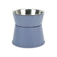 thumbnail image 2 of Bol en Acier Inoxydable pour Chat Double Coupe Robuste pour Chat pour Chat DogsBlue, 2 of 9