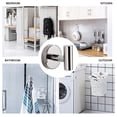 thumbnail image 5 of Lojalitet Gancho para toallas de baño, gancho para bata para baño, gancho montado en la pared, ganchos para bata para baño, cocina (paquete de 2), 5 of 5