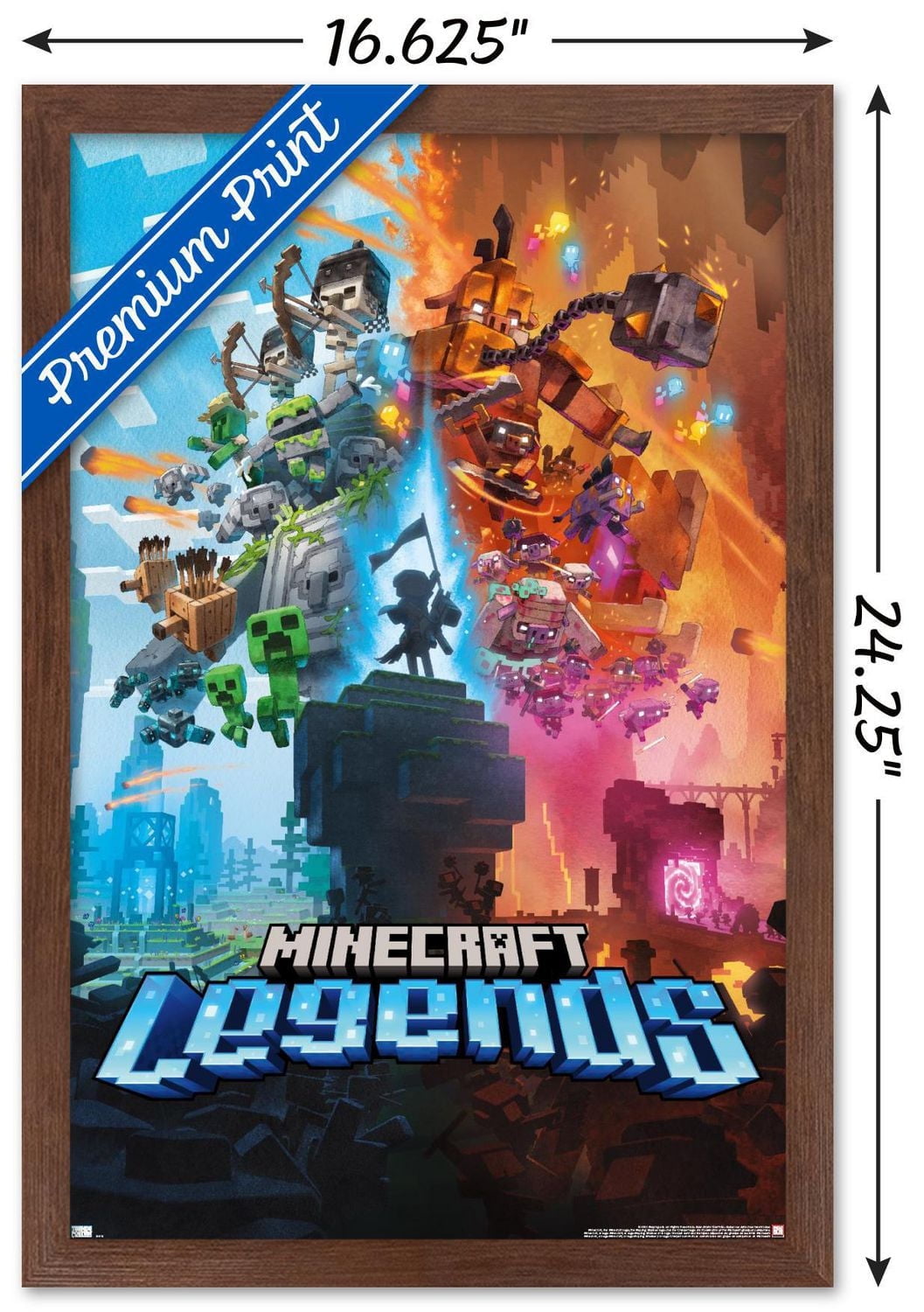 Minecraft: Legends - Key Art Wall Poster