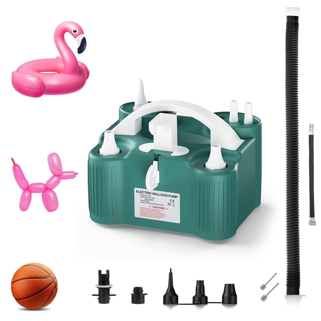 Bomba eléctrica para globos AXHJ, inflador portátil 4 en 1, 110 V AC