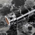 thumbnail image 1 of Self-Adhesive Marble Wallpaper, Peel and Stick Decals Lightning Black 40cm x 1m, 1 of 5
