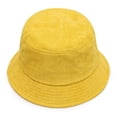thumbnail image 3 of CoCopeanut Women's autumn Corduroy Bucket Hat Men's Casual Bob Solid Warm Panama Hat Cap 2022 Ladies Wide Brim Sun Fishing Fisherman Hat, 3 of 6