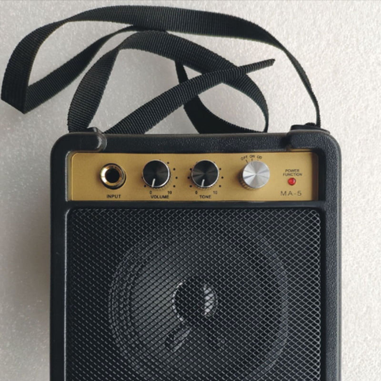 5W Mini Speaker Guitar Amp with Back Clip Speaker Guitar Accessories for Acoustic Electric Guitar Accessories Part