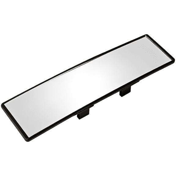 Universal Car Rear View Mirror, 11.22 x 2.75 in Panoramic Convex Auto Mirror with Anti-Glare Glass Lens, Blind Spot Eliminator, Quick Clip-On Installation, Enhanced Driving Safety Reversing Aid