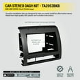 thumbnail image 4 of SCOSCHE TA2053BKB 2008-11 Toyota Tacoma Single DIN Mounting Dash Kit for Car Radio / Stereo Installation, 4 of 10