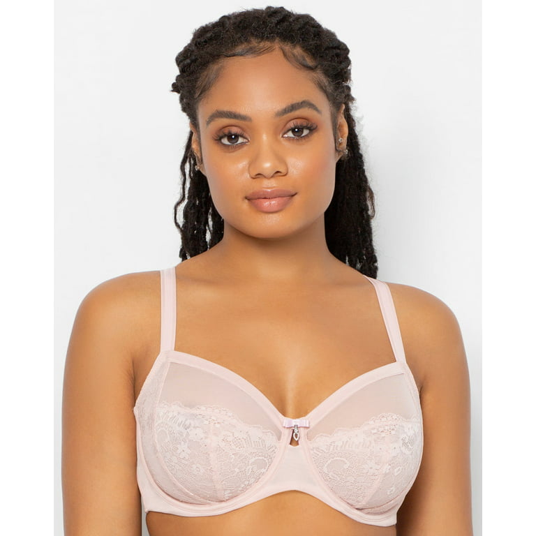 Luxe Lace Underwire Bra - Blushing Rose 