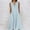 Light Blue, variant on TIANZEN Summer Dresses For Women Casual Sleeveless Linen Flowy Beach Dress With Pockets Tunic Dresses for Summer Tunic Shirt Dress V Neck Short Dress