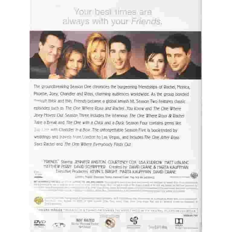 Friends: Complete Series Seasons 1-10 DVD TV Show Collection Box Friends: Complete Series Seasons 1-10 DVD TV Show Collection Box