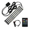 thumbnail image 1 of Discount Qaailabf 48 Lights Car Interior RGB LED Light Bar Sole Light Remote Control, 1 of 1