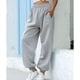 thumbnail image 1 of Pantalones de cintura elástica, pantalones largos para mujer, pantalones elásticos para mujer, pantalones femeninos de grado profesional, 1 of 7