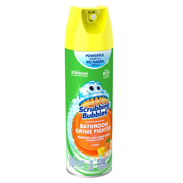 GrimeGuard Bathroom Cleaner + Tub & Shower E-Z Scrubber