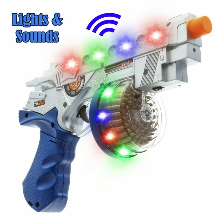 Kidplokio Space Soldier Toy Gun Galaxy Hero Blaster Colorful