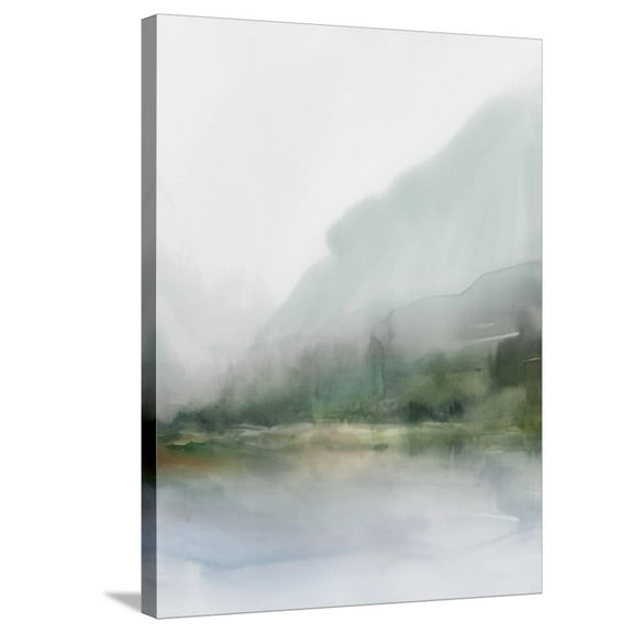 Art.com Sapphire Lake II Stretched Canvas Print Wall Art by Ian C, 24" x 32"