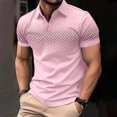 thumbnail image 4 of Camisas de Manga Larga para Hombres Suéter Cremallera Impresión Solapa Cuello, Blusa Casual para el Invierno, 4 of 6