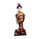 thumbnail image 5 of Estatua de muñeca geisha oriental de resina, figura tradicional de dama para dormitorio Estilo C, 5 of 9
