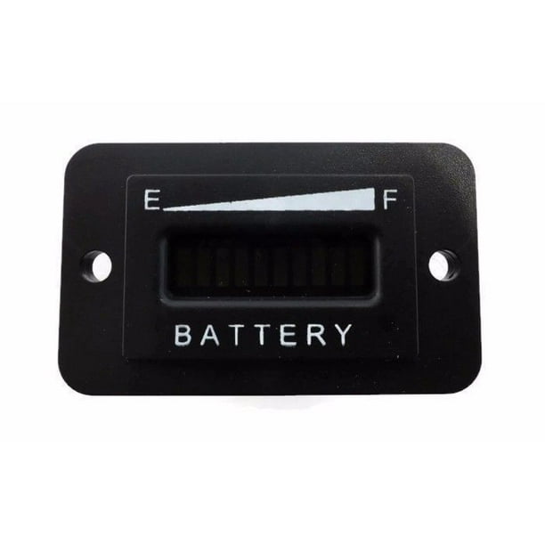 12V / 24V Volt Battery Indicator Meter Gauge Forklifts RV ATV UTV