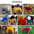 thumbnail image 3 of Chubasquero para perro Cuello alto Impermeable-rojo-M, 3 of 4