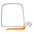 thumbnail image 1 of Unique Bargains 1 Set Reemplazo de Cristal de Espejo de Remolque para Dodge Ram 1500 2009-2020 Parte Superior Lado Derecho No.68067728AA/68067726AA Vidrio Real Plástico, 1 of 6
