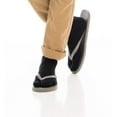thumbnail image 5 of V-Toe Athletic Flip-Flop Tabi Big Toe Crew Socks - Black Solid by V-Toe Socks, Inc, 5 of 6