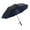 Blue, variant on Portable USB Rechargeable Fan Umbrella with Cooling, Long Handle UV Protection Sun Rain Umbrella for Travel Beach Summer Outdoor