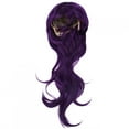 thumbnail image 3 of Peluca larga y rizada, peluca completa con flequillo, cabello sintético ondulado resistente al calor para cosplay de fiesta 70 cm3#) Khall Tendencias, 3 of 6