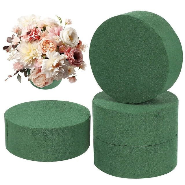 Floral Foam Blocks for Flower Arranging 4pcs Green Phenolic Foam Versatile 7.87 Inches